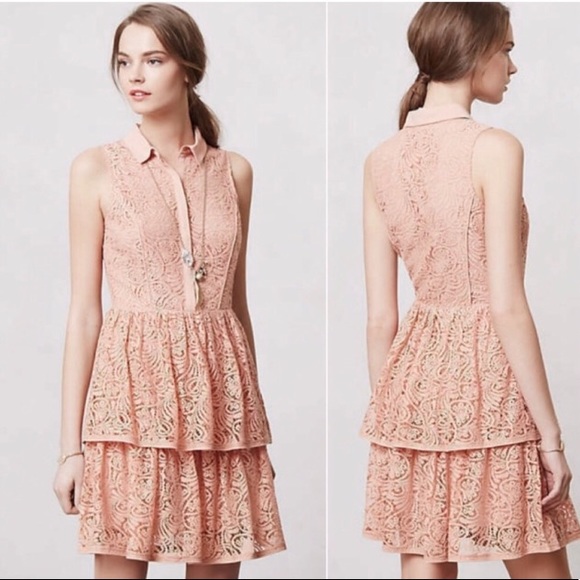 Anthropologie Dresses & Skirts - Tiered Lace Anthro Dress - The Addison Story